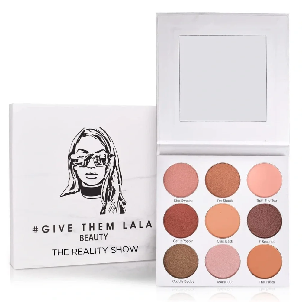 Eyeshadow The Reality Show Palette Give Them Lala Beauty new
